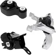 Engine Motor Mount Set 3Pcs Automotive Replacement Parts Compatible with 2014-2018 Mazda 3 2.0L 2014-2017 Mazda 6 2.5L, Engine Mount Fit for 2014-2016 Mazda CX-5 2.5L L4 Replace OE# A4446 A4439 A4438