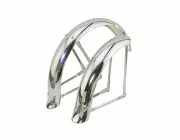 16 FLARED ADJUSTABLE FENDER SET CHROME. lowrider kids bicyle fender