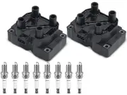 27YG87V Ignition Coil Set with Spark Plugs Fits 1996-1999 Ferrari F355 Spider (for: Ferrari)