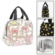 c1041 Kawaii Sanrio My Melody Kids School Insulated Lunch Bag Thermal Cooler Tote Food Children Printed Handbag tbd1041
