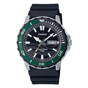 CASIO 卡西歐 MTD-125-1A 運動潛水錶 膠質錶帶 防水100米 MTD-125 國隆手錶專賣店