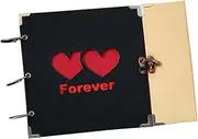 DONFAMDS Memory Photo Album Iron Scrapbook Album Diy Features 10 Inch for Scrapbooking