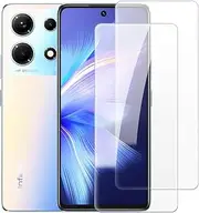 2 Pack Tempered Glass Screen Protector Set Compatible with Infinix Note 30 4G X6833, HD Clear, Anti-Scratch, Bubble-Free, Easy Installation