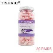 Earplugs Soft Sponge Ear Plugs Noise Reduction Sleeping Earplug Travel Noise Red