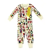 NWT Hanna Andersson Falala Holiday Sleeper 6-12 months