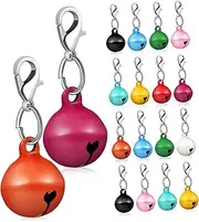 20 Pcs Cat Collar Bell Breakaway Safety for Pet Supplies Ring Chime Bells for Dogs Cats