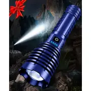 Flashlights 2400000 High Lumens, Super Bright LED Rechargeable Flash light, L...