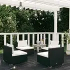 Modular Design Garden Lounge Set Outdoor Middle Sofa Chairs Patio Furniture 4PCS