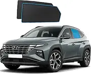 OTTO Shades Custom Magnetic Mesh Sunshade for Hyundai Tucson 2021-2025, Side, Rear & Port Windows Sun Blind for Baby Protection, UV/Heat Reduction,Privacy Shield (2 pcs Rear Window Shades)