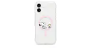 Tech21 FlexQuartz for iPhone 16 Plus (MagSafe compatible) - Snoopy Cherry Blossom