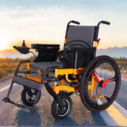 Electric Wheelchair Folding Long Range Motorised Foldable 500W