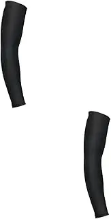 FOMIYES 4 Pcs Warm Arm Pads Sports Arm Sleeves Arm Sleeves Cycling Winter Elbow Arm Guard Knee Brace for Thermal Arm Sleeves Warm Arm Guard Arm Sleeve for Cold Weather Black