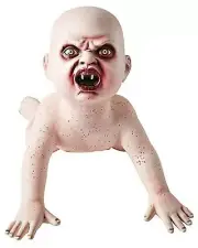 RARE WALL CRAWLING Zombie Babies Baby Doll Prop Figure Spirit Halloween NEW