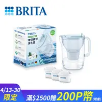 在飛比找PChome精選優惠-【德國BRITA】永續版 Style純淨濾水壺+2入全效型濾