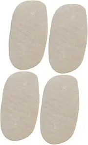 Levemolo 4pcs Cello Bridge String Protectors Genuine Parchment Pads for Cello and Enhance Sound for Home Classroom Use Music Accessories