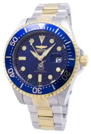 Invicta Grand Diver Stainless Steel Blue Dial INV27613 Automatic Analog 300M Men's Watch