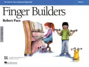 Finger Builders Book 1 Education Piano Sheet Music Book NEW 000372310