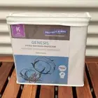Fitted King PROTECT A BED GENESIS Waterproof Towelling Mattress Protector New