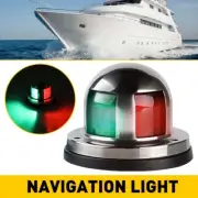 12V Steel Stainless Bow LED Navigation Lights For Marine Boat Yacht EOA