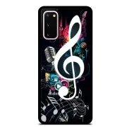 Music Notes Boombox Case Cover For Samsung Galaxy S23 S22 Plus Ultra S21+ S20
