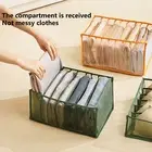 Closet Organizer Folding Moisture Proof 6/7/9/12 Grid Dividing Grid Wardrobe