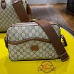 【凱莉二手】GUCCI 古馳 互扣紙斜挎包 肩背包 675891 92THG8563