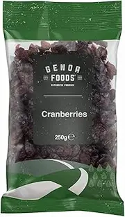 Genoa Foods Cranberries, 250 g, Cranberries