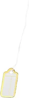 COHEALI 500pcs Side Jewelry Price Tags Labels for Bracelets Earrings Necklaces and Rings Elegant Present Tags for Displays Weddings and Decorations