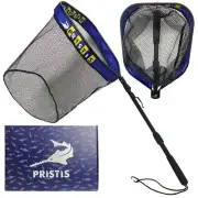 20'' Depth Floating Lightweight Fishing Net with Telescopic Pole Handle Rubbe...