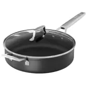 Nonstick Deep Frying Pan 4.5 Quart Saute Pan with lid Stay-Cool Handle Smooth...