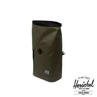 Herschel Roll Top Backpack【11194】軍綠 包包 豬鼻子 後背包 捲頂包 素面包