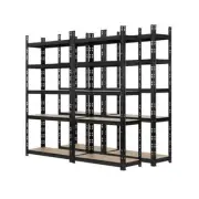 Sharptoo 4x Warehouse Storage Rack 5-tier 1.5m Adjustable