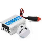 200W Power Inverter DC 12V to AC 220V Car Sine Wave Converter USB Port w