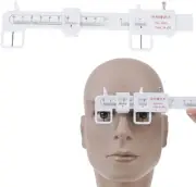 Measure Optical Vernier PD Ruler Pupil Distance Meter Eye Ophthalmic White