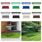 Garden Swing Chair Canopy Cover Kit Sunproof Accessories Easily Install for Lawn