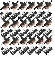iplusmile 40pcs Set Micro Slide Switch Toggle Circuits Electrical Winch Outlet The Switch Slide Switches 3 Pin Switches Slide Switch Micro Small Switch Micro Switch on Off Zinc Alloy
