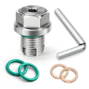 Stainless Steel Self Tapping Oil Pan Thread Repair Kit Silver