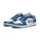 NIKE 休閒鞋 AIR JORDAN 1 LOW TRUE BLUE 藍白灰 AJ1 經典 男 553558-412