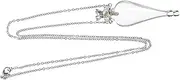[Abaodam] Decorative Glass Jar Necklace Mini Bottle Pendant Glass Ornaments Charms Pendant Small Bottles