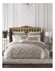 [DaVinci] Santos Quilt Cover Set in Snow
