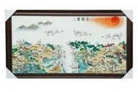 在飛比找Yahoo!奇摩拍賣優惠-INPHIC-ZF-I013 景德鎮 陶瓷 百鶴圖 瓷板畫 