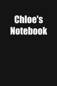 在飛比找博客來優惠-Chloe’’s Notebook: 6x9 Lined N