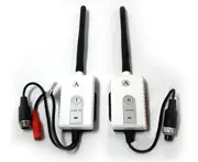 Digital Wireless Receiver Transmitter 2.4GHz for 4PIN Reversing Camera Monitor