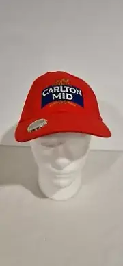 Carlton Mid - Adults Unisex Cap With Opener - New No Tags - OSFM - Adjustable