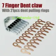 Dent Pulling Quick Claw Puller Hook Straight Pulling Rings Slide Hammer 7 Pin