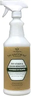 Natural Pet Stain and Odour Remover Eliminator - Advanced Enzyme Cleaner Spray - Remove Old & New Pet Stains & Smells for Dogs & Cats - All-Surface Safe - 950ml