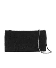 Benedetta Bruzziches Die Another Day Embellished Zipped Shoulder Bag One size Black