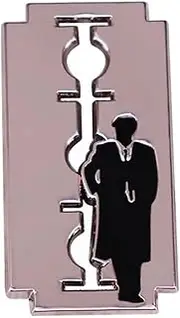 [Pinstant] Peaky Blinders Razor Blade Shelby TV Show 1.2" Enamel Pin Badge, 1.2 Inches, Enamel, enamel