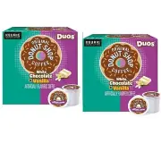 Donut Shop Duos WHITE CHOCOLATE+VANILLA Keurig Single-Serve KCup 24Pods