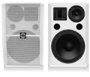 Singtronic High Quality 3000W Vocal Karaoke Speakers White (Pair)